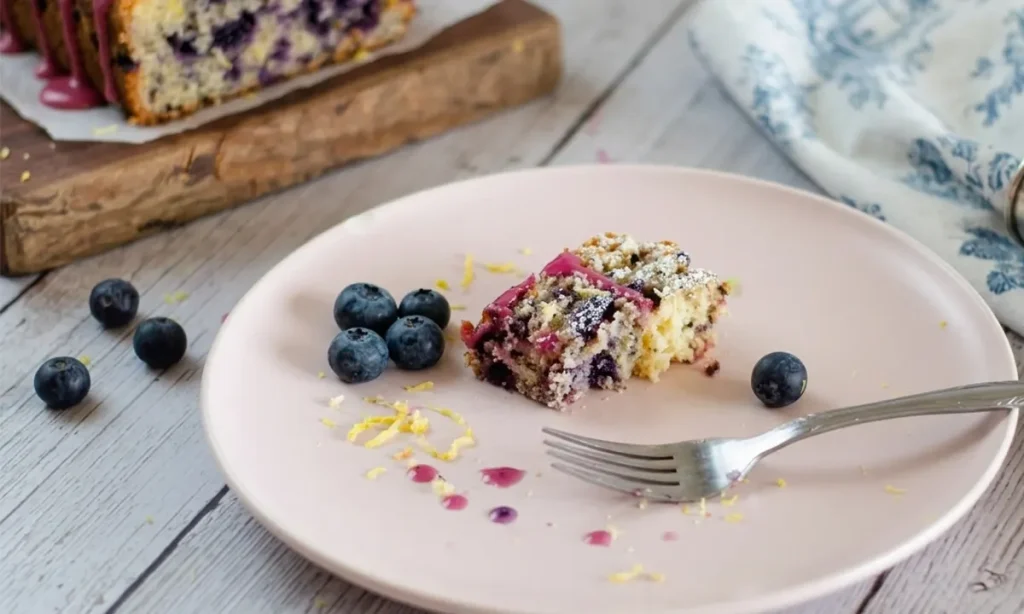 Gluten Free Lemon Blueberry Cake