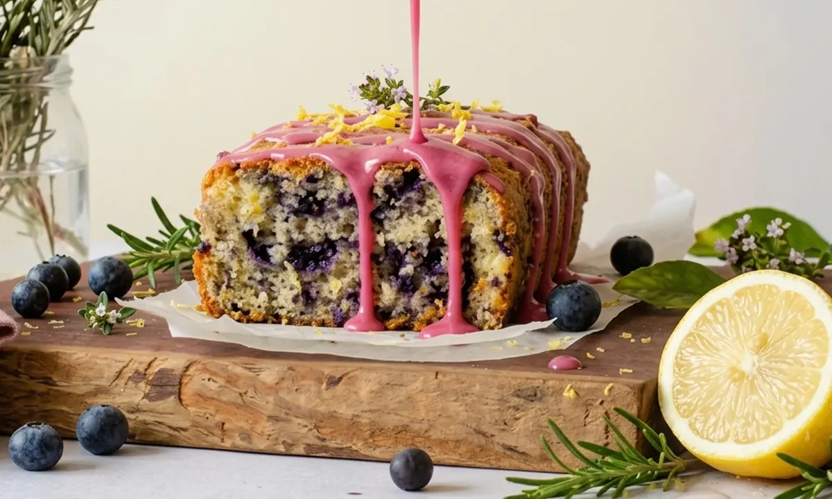 Gluten Free Lemon Blueberry Cake Recipe