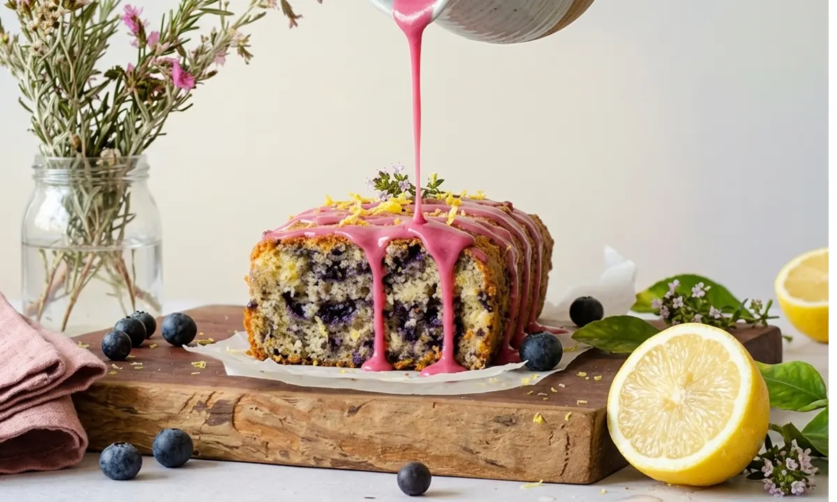 The Ultimate Gluten Free Lemon Blueberry Cake