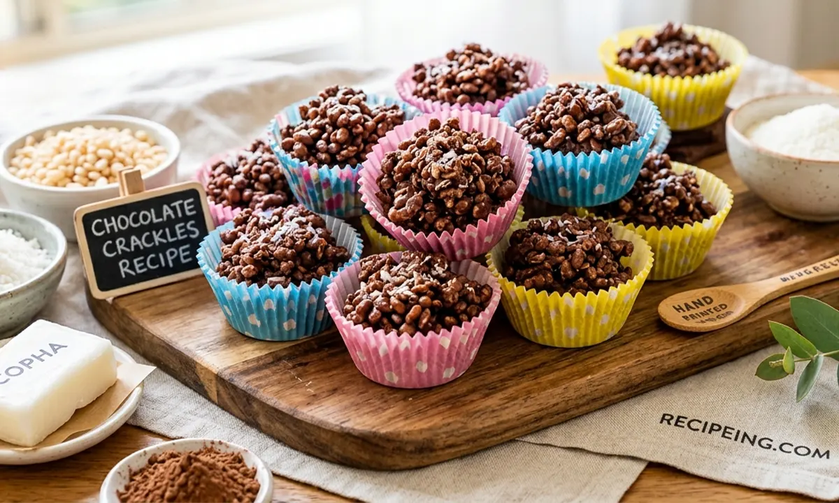 Classic Australian Chocolate Crackles Recipe (No-Bake & 4 Ingredients!)