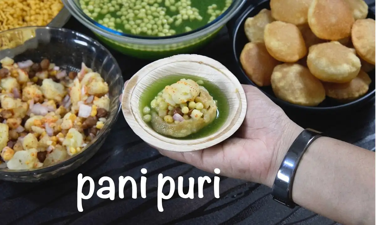 Pani Puri Recipe | How To Make Pani Puri At Home